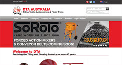 Desktop Screenshot of dta-aus.com.au